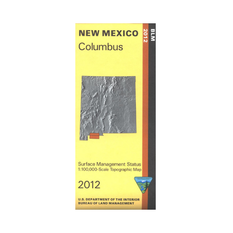 Map: Columbus NM - NM018S