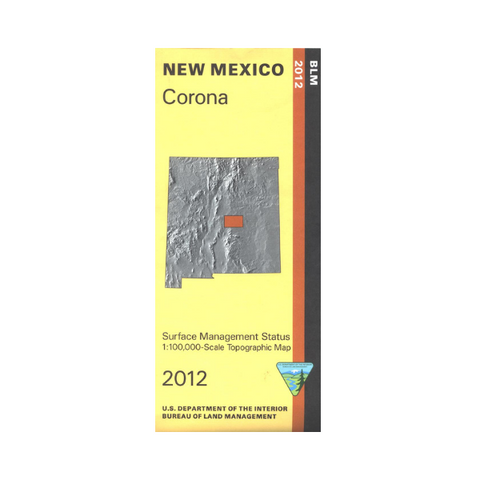 Map: Corona NM - NM020S