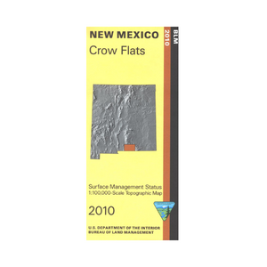 Map: Crow Flats NM - NM021S