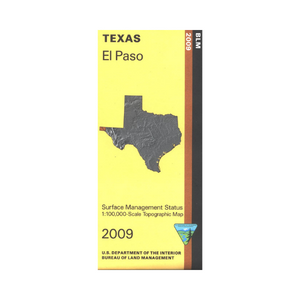 Map: El Paso TX/NM - NM023S