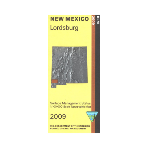 Map: Lordsburg NM - NM034S