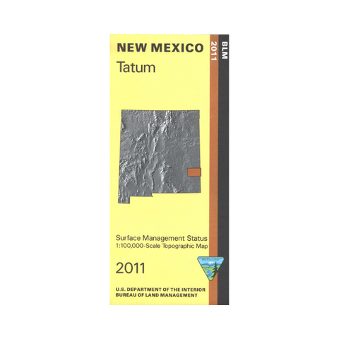 Map: Tatum NM - NM054S