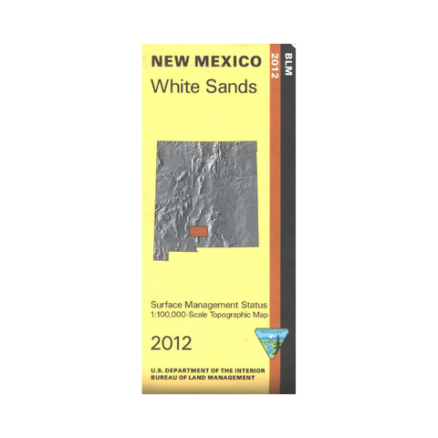 Map: White Sands NM - NM063S