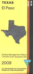 Map: El Paso TX/NM - NM023S