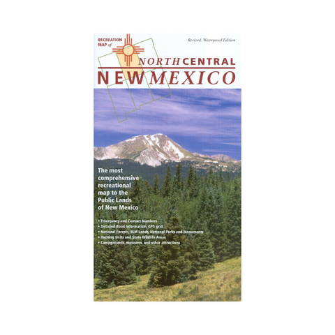 Map: New Mexico Recreation Northcentral