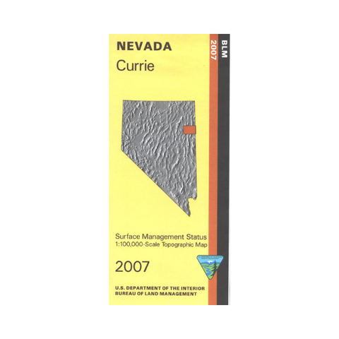 Map: Currie NV - NV113S