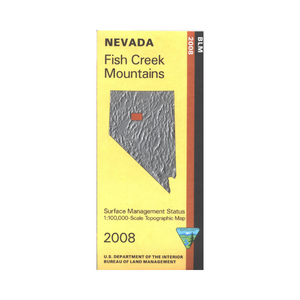 Map: Fish Creek Mountains NV - NV125S