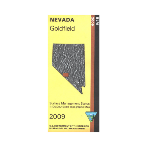 Map: Goldfield NV - NV128S