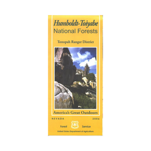 Map: Humboldt-Toiyabe National Forest - NV Tonopah RD