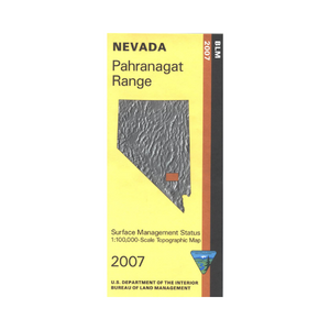 Map: Pahranagat Range NV - NV148S