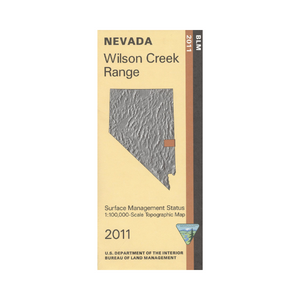 Map: Wilson Creek Range NV - NV169S