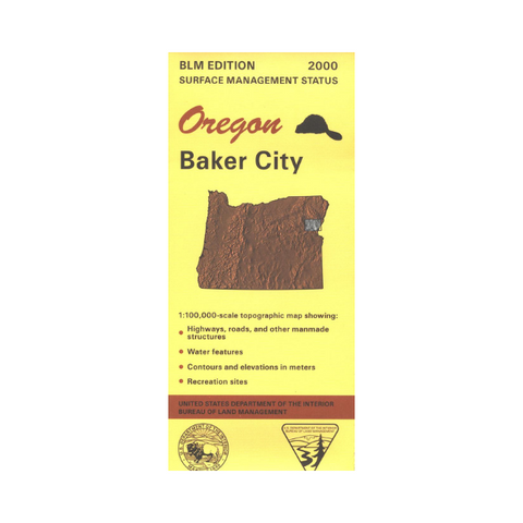 Map: Baker City OR - OR003S