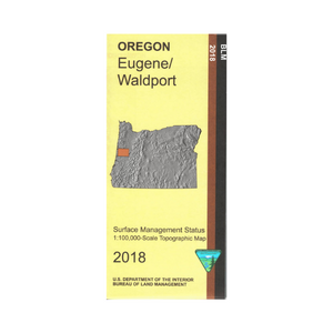 Map: Eugene/Waldport OR