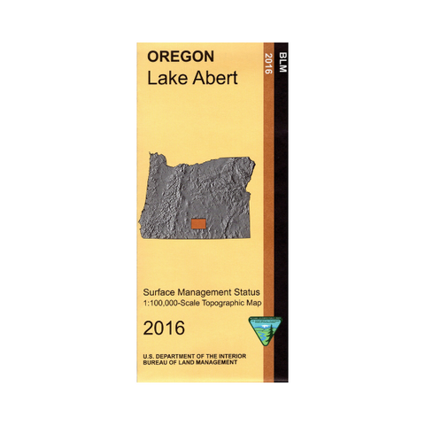 Map: Lake Abert OR - OR033S