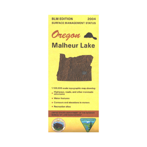 Map: Malheur Lake OR - OR038S