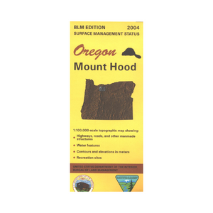 Map: Mount Hood OR - OR042S
