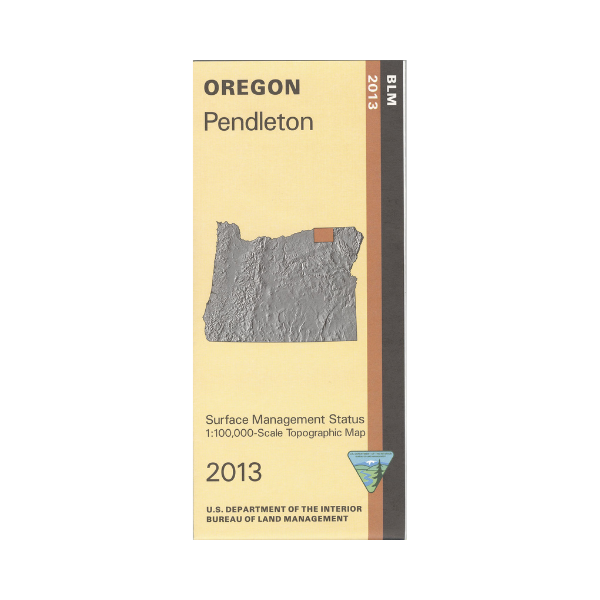Section Map Pendleton Map: Pendleton OR - OR048S – Public Lands Interpretive Association