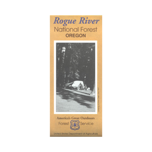 Map: Rogue River OR National Forest - 2003