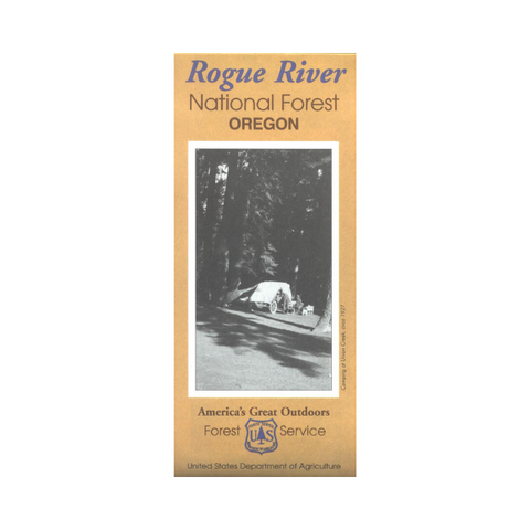 Map: Rogue River OR National Forest - 2003