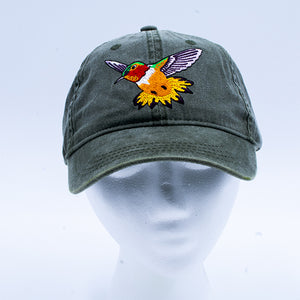 Hat: Rufous Hummingbird