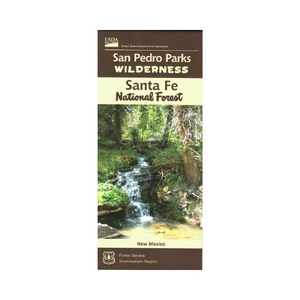 Map: Santa Fe NF, San Pedro Parks Wilderness NM