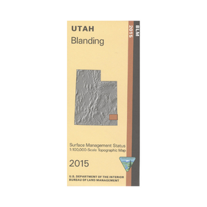 Map: Blanding UT - UT102S