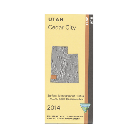 Map: Cedar City UT - UT105S
