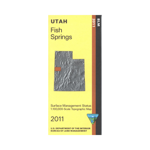 Map: Fish Springs UT - UT110S