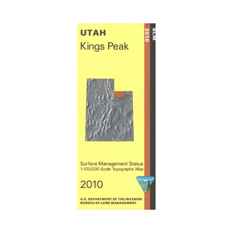 Map: Kings Peak UT - UT116S