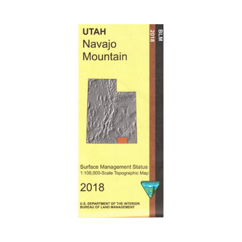 Map: Navajo Mountain UT - UT123S