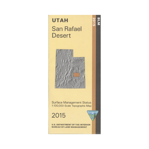 Map: San Rafael Desert UT - UT135S