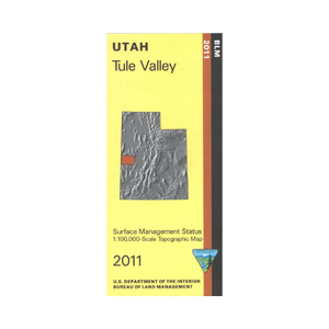 Map: Tule Valley UT - UT141S
