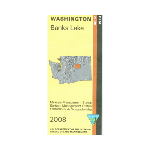 Map: Banks Lake WA (MINERAL) - WA002SM