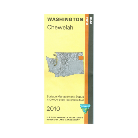 Map: Chewelah (Surface) WA - WA008S