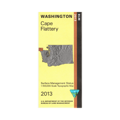 Map: Cape Flattery WA - WA004S
