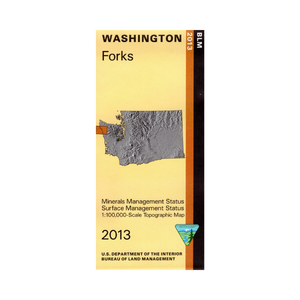 Map: Forks WA (MINERAL) - WA014SM