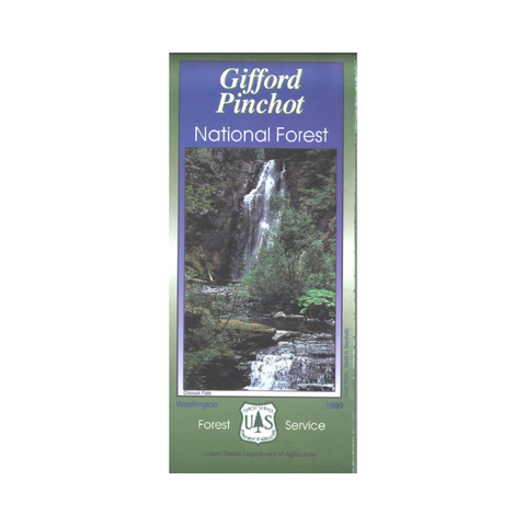 Map: Gifford Pinchot National Forest WA