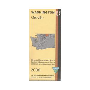 Map: Oroville WA - WA025S