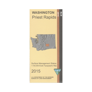 Map: Priest Rapids WA - WA028S