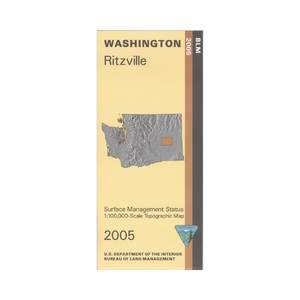 Map: Ritzville WA - WA032S