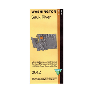Map: Sauk River WA  (MINERAL)- WA036SM