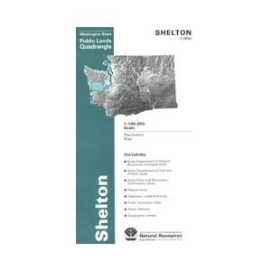 Map: Shelton WA - WA038S