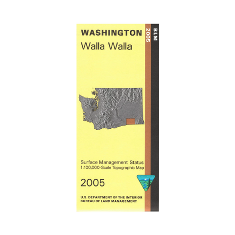 Map: Walla Walla WA - WA046S