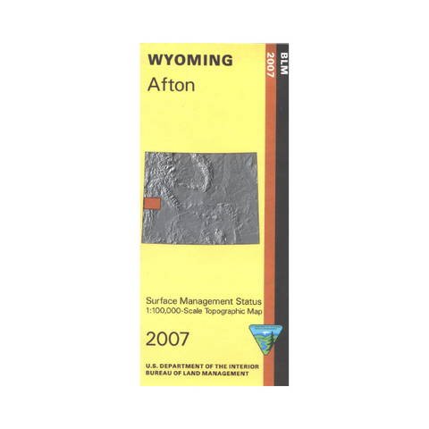 Map: Afton WY - WY001S