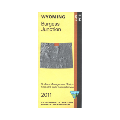 Map: Burgess Junction WY - WY007S