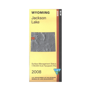 Map: Jackson Lake WY - WY022S