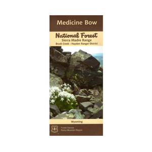 Map: Medicine Bow NF WY - Sierra Madre Range