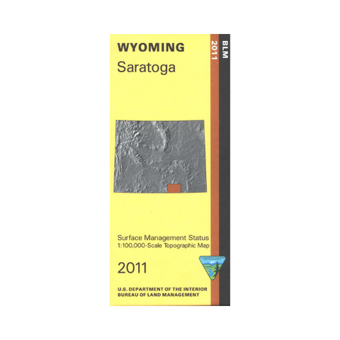 Map: Saratoga WY - WY046S